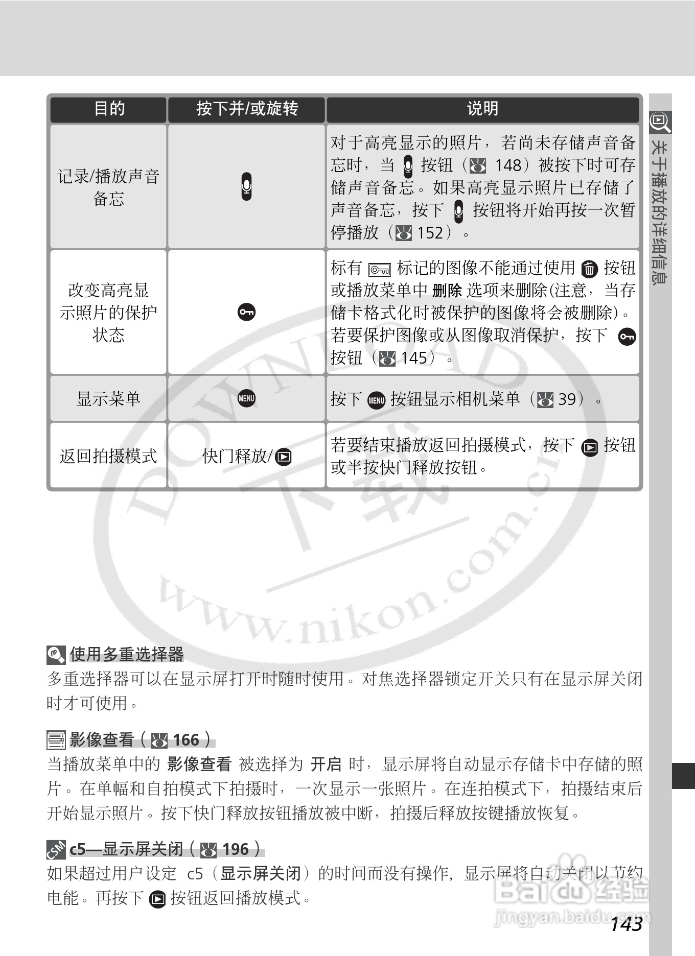 尼康D2Xs数码相机使用说明书:[16]