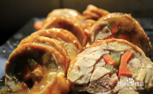 咖喱鸡肉抱抱卷