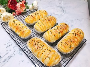 一次性发酵葱香芝士软包