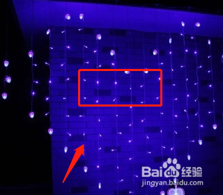 彩灯怎么摆一个心形