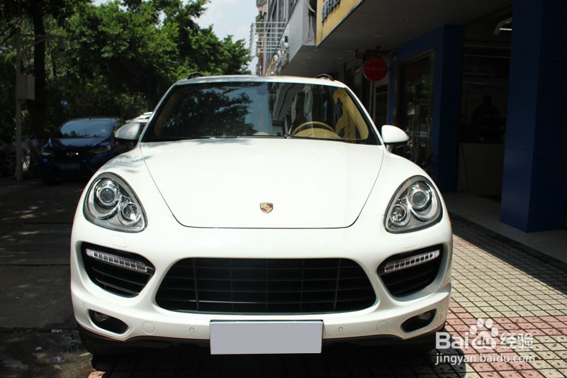 深圳保时捷卡宴车身透明膜施工,全车隐形车衣