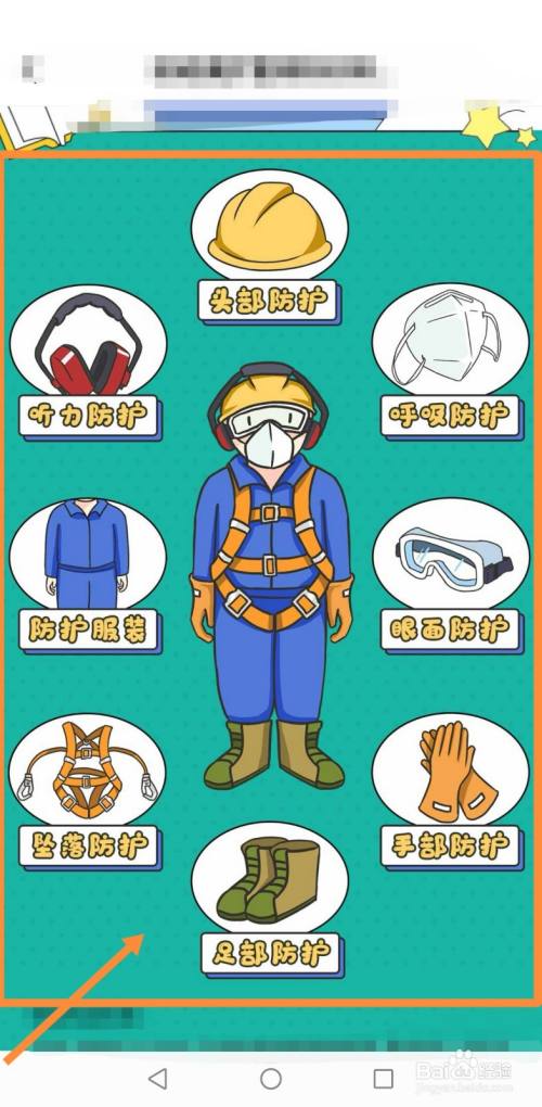 进入页面后,选择学习各个保护防护知识即可从自身做好安全生产及职业