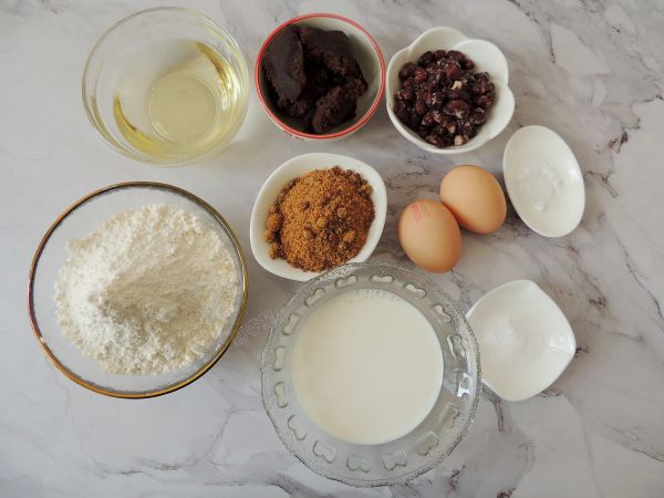 红豆沙玛芬蛋糕