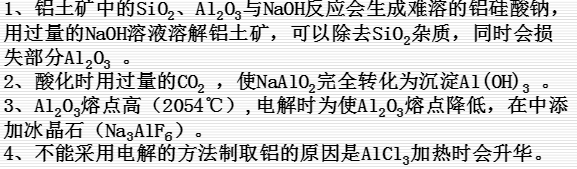 铝土矿提取铝流程图