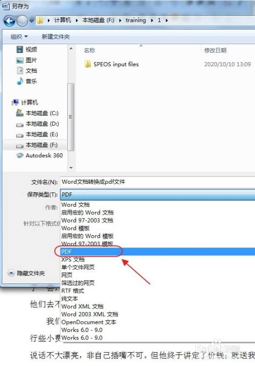 怎么把Word文档转换成PDF文件