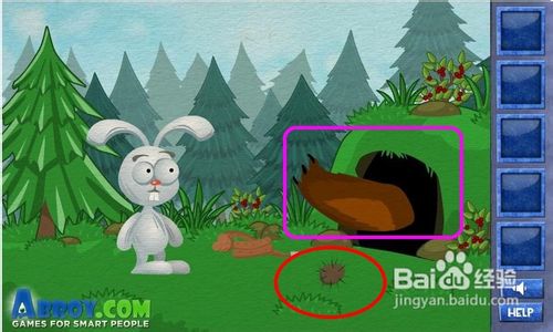 网页小游戏：聪明的兔子--毒蛇关通关攻略