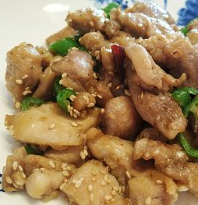 美味蒜香鸡腿