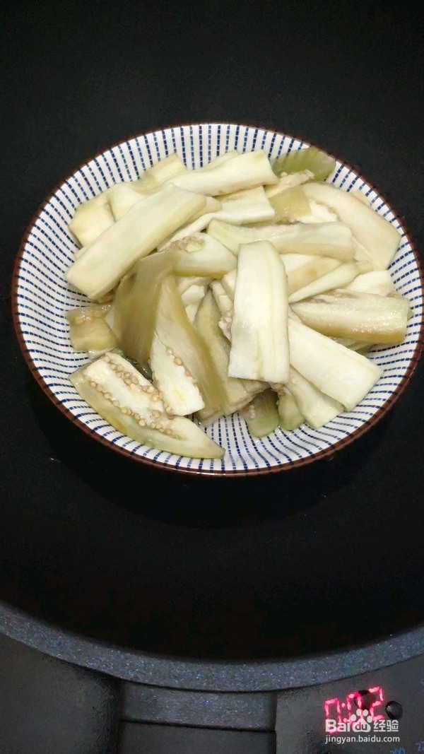 肉丝茄子的做法