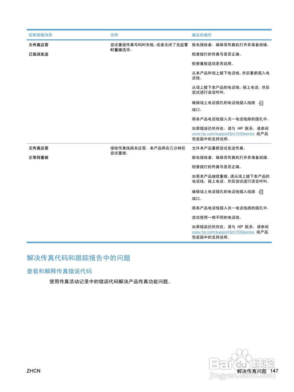 惠普 HP LaserJet M1536dnf MFP一体机说明书:[17]