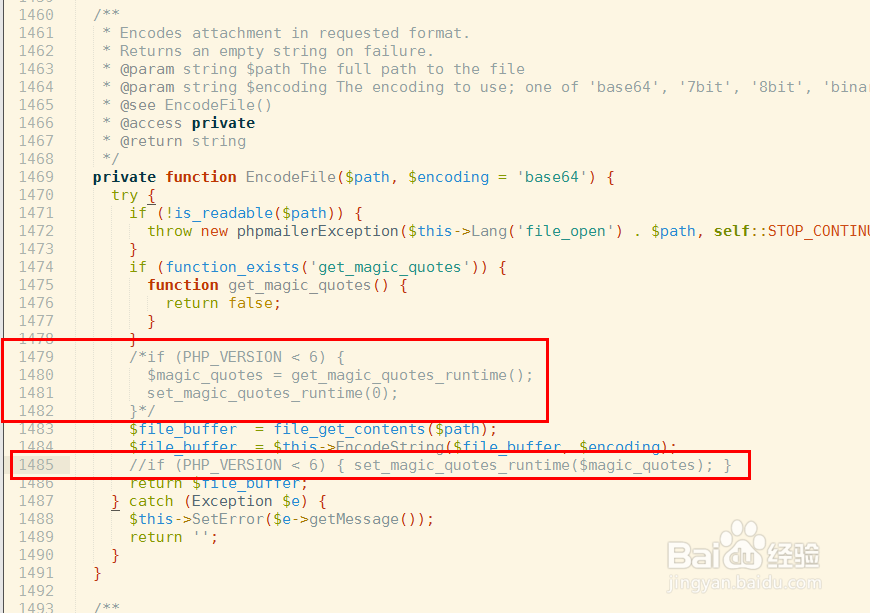 解决set_magic_quotes_runtime() is deprecated