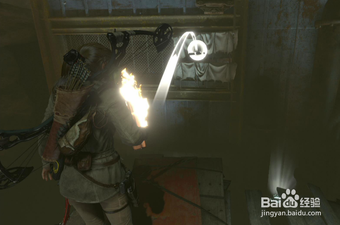 古墓丽影矿车挡水怎么没车了