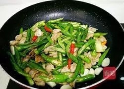 美味的尖椒炒肉