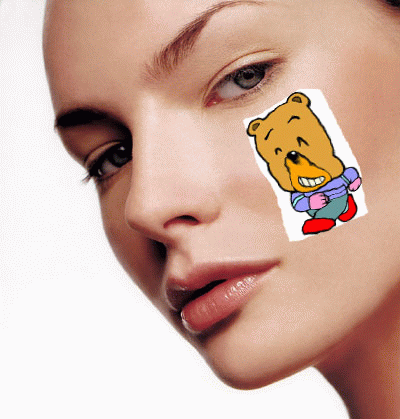 PHOTOSHOP打造美女性感纹身