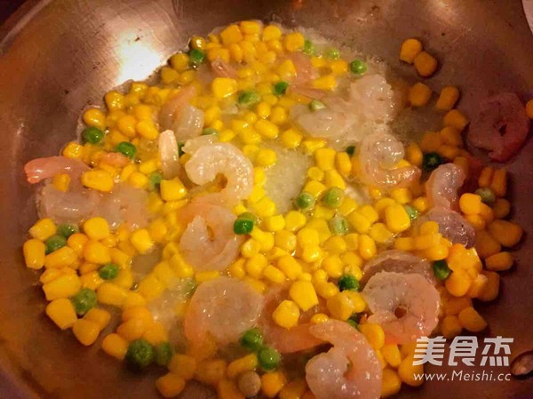 茄汁虾仁炒饭