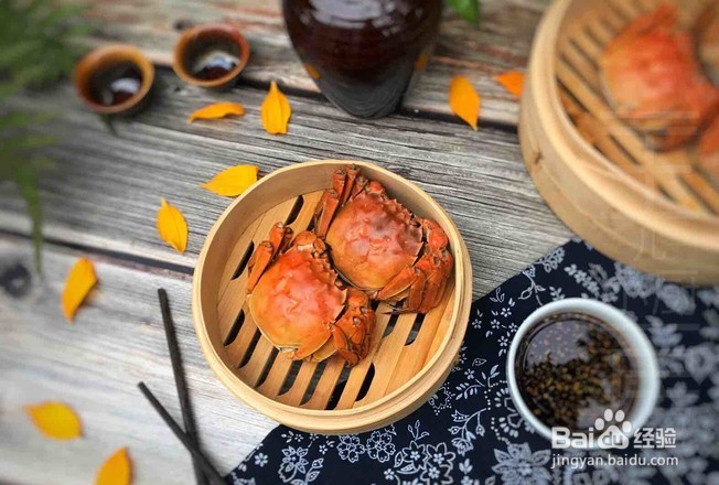 清蒸大闸蟹的做法