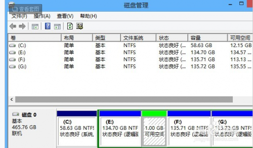 图文详解win8硬盘分区具体操作方法