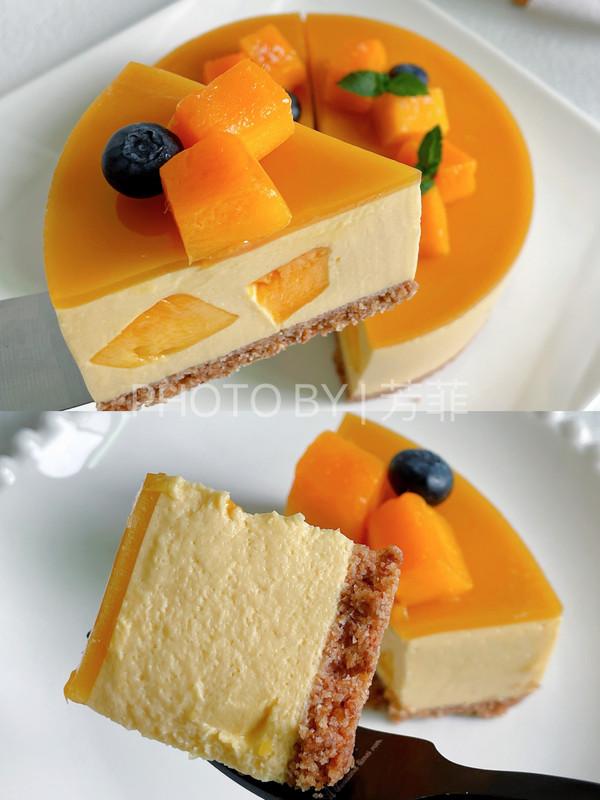 芒果慕斯蛋糕免烤箱入口即化