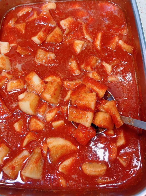 韩式泡菜辣萝卜