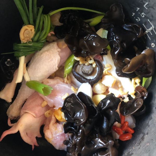 黄芪竹荪 老母鸡汤