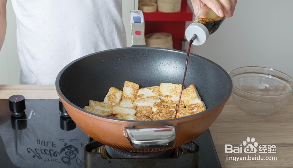 午餐——素煎水豆腐