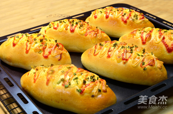 芝士肠仔包的做法