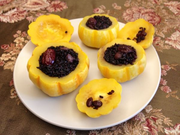 小南瓜蒸血懦米