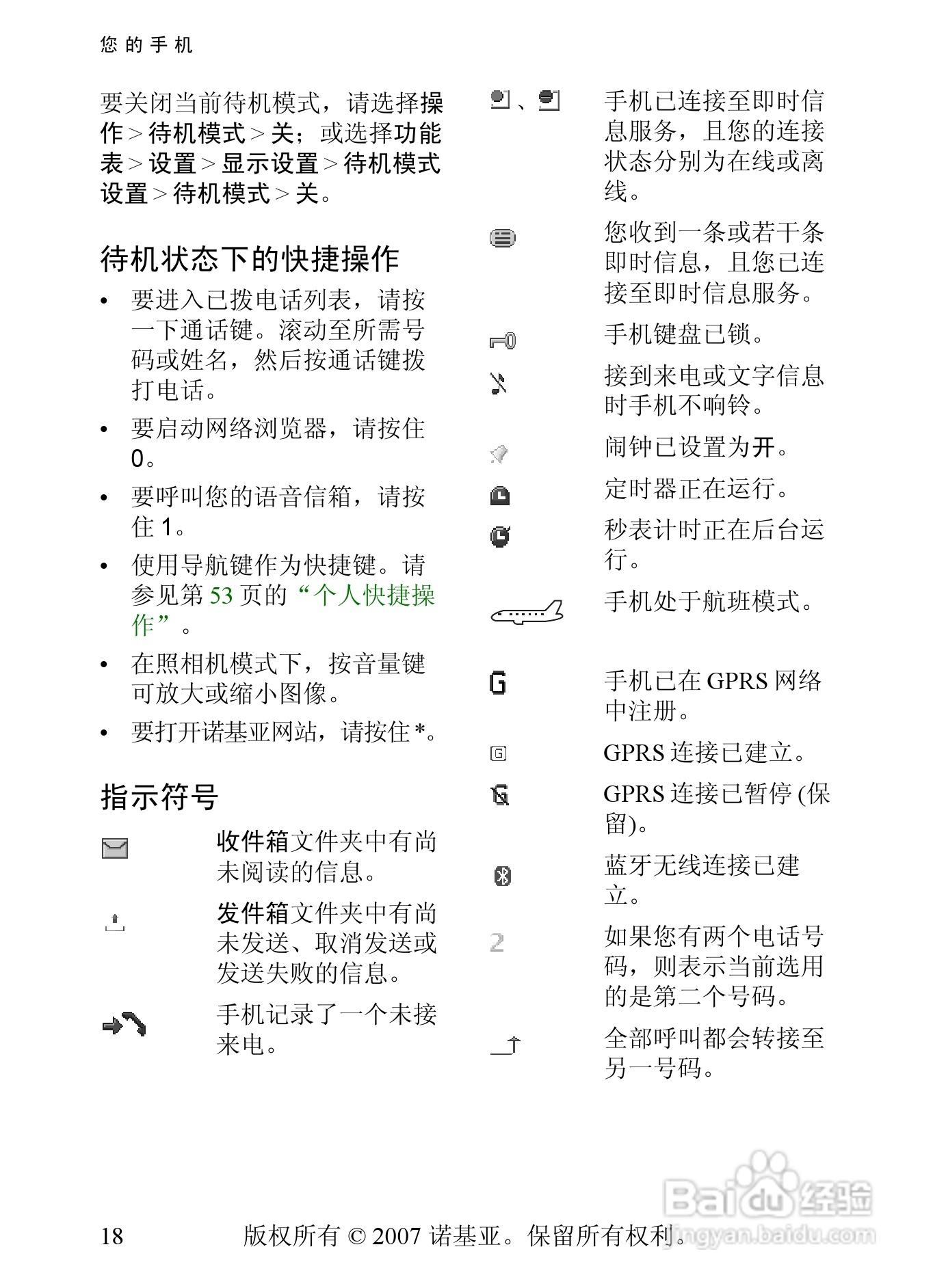 诺基亚8600手机使用说明书:[2]