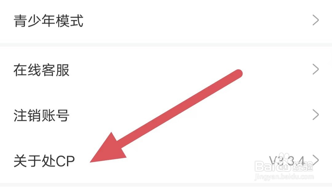 处CP如何查看检查新版本？
