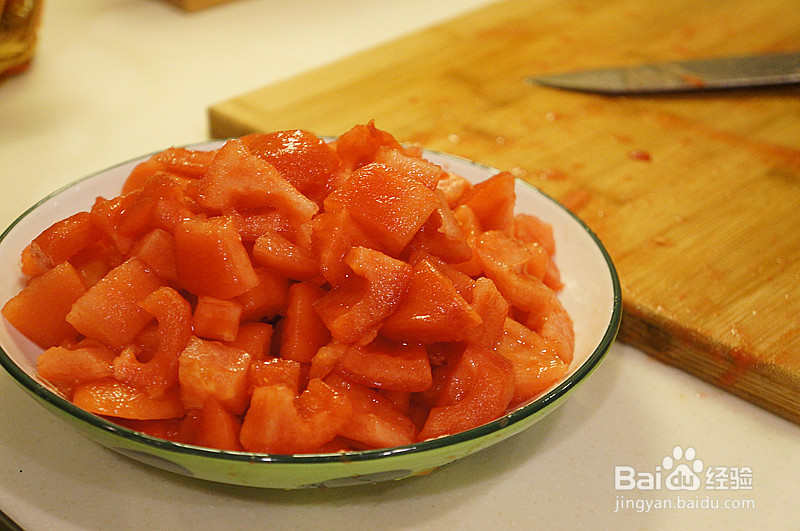 番茄茄子意面的做法