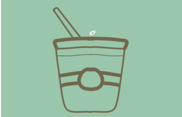 漫画中的奶茶杯怎么画？