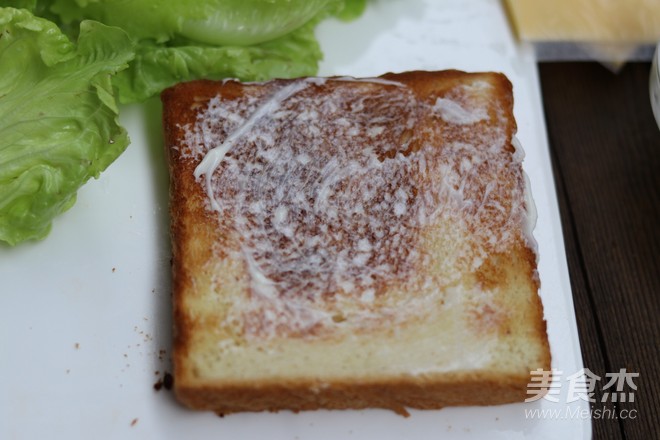 快手三明治的做法