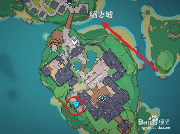 原神朝仓在哪个位置