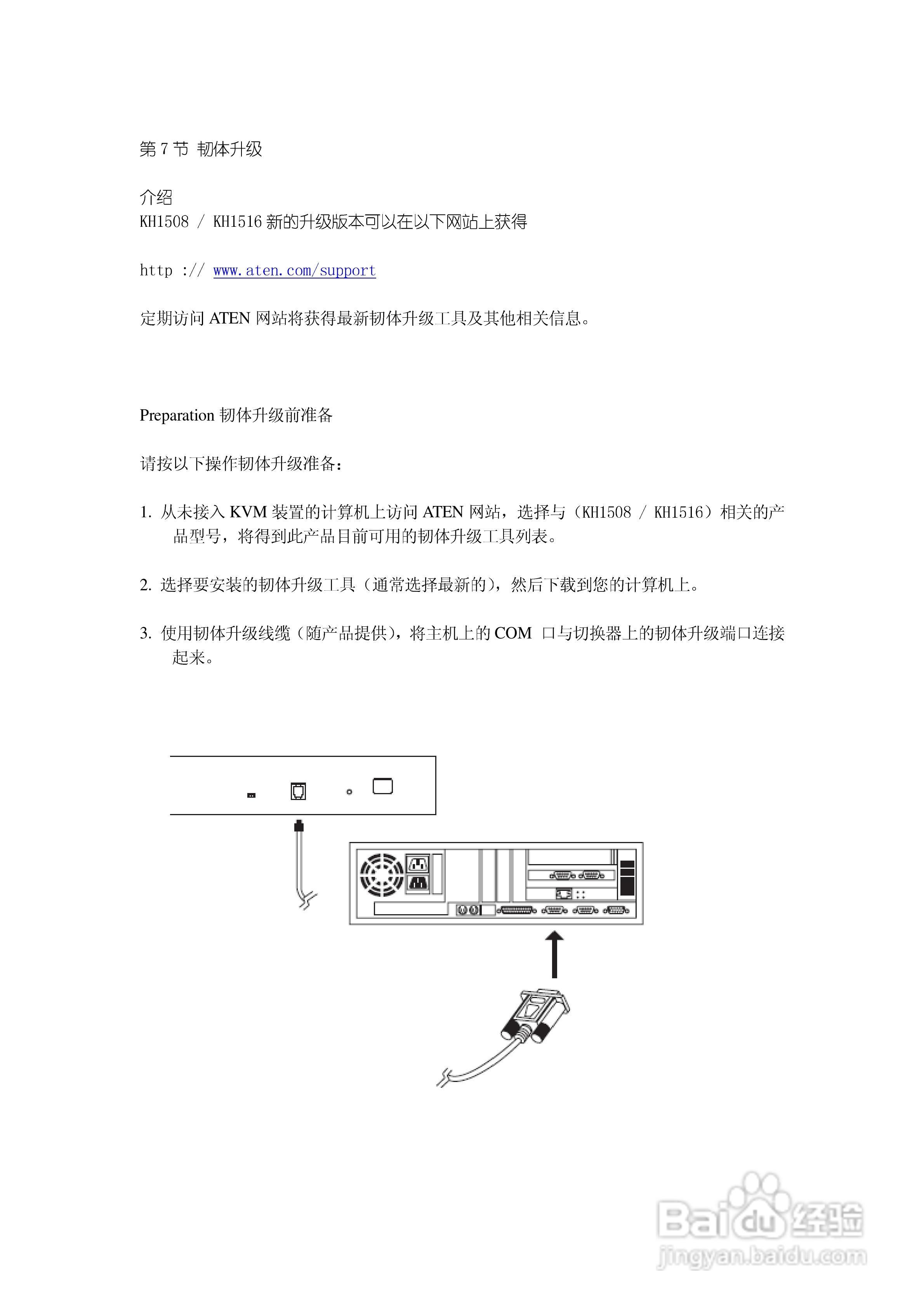 Cat 5 高密度KVM 切换器KH-1508/KH-1516 用户手册:[6]