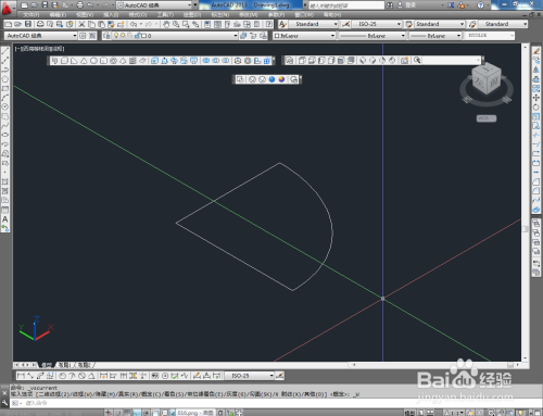 CAD扇形柱制作教程