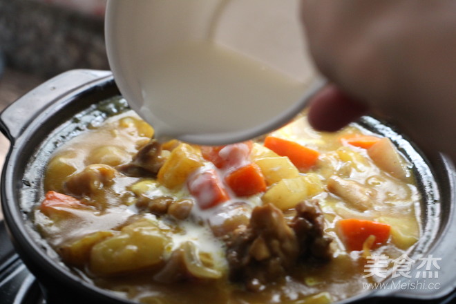 咖喱鸡肉的做法