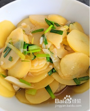 家常土豆片的做法