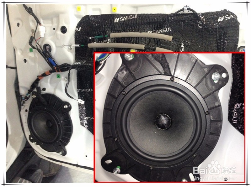 丰田酷路泽原位无损升级德国RS新竞赛两分频音响