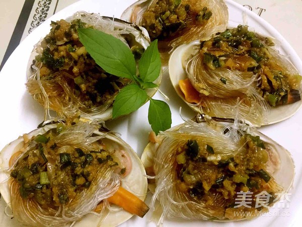 蒜蓉粉丝蒸北极贝
