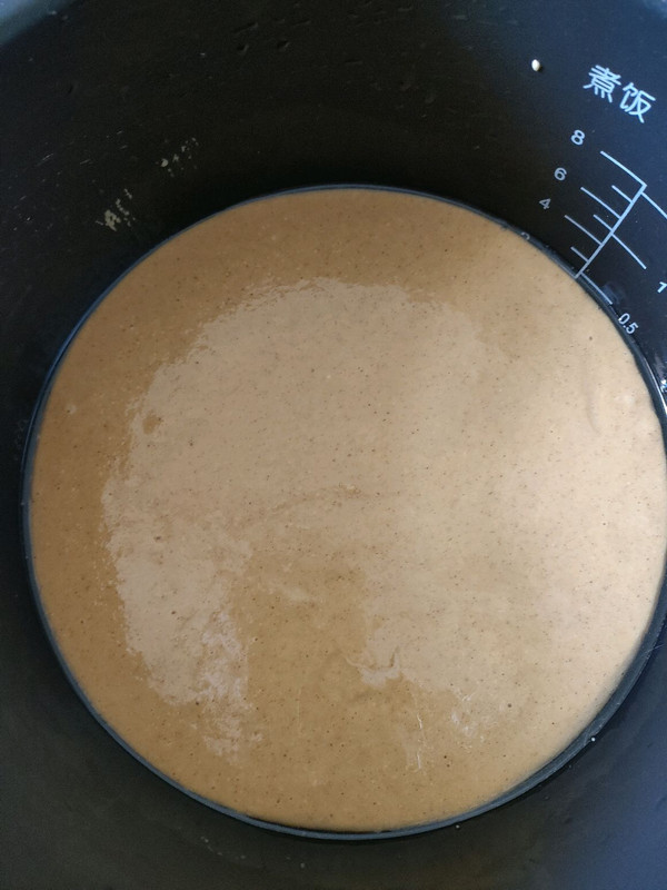 小米玉米面发糕