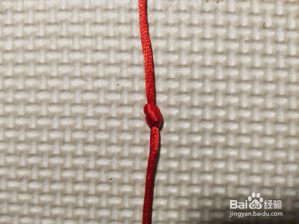 中国结基础入门——单8字结、线圈结