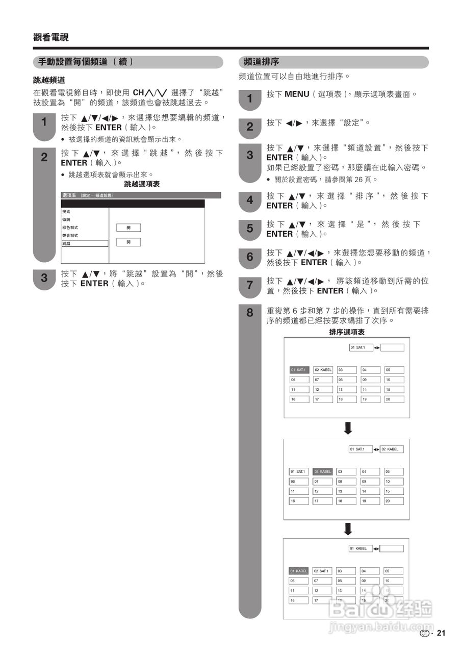 声宝LC-46PA63H型液晶电视机说明书:[3]