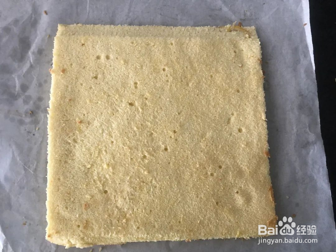 香橙蛋糕卷的做法