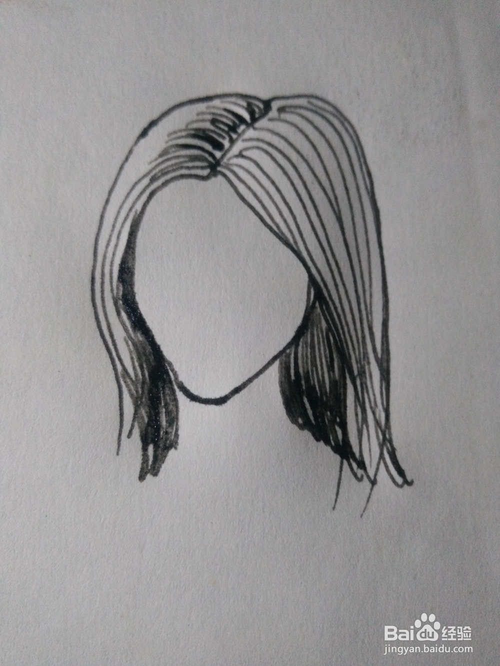 怎么画女神的简单绘画