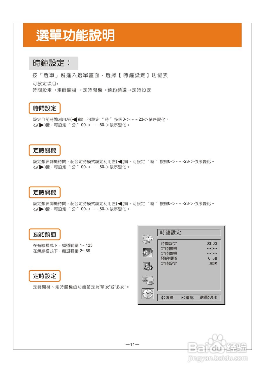 歌林HCT-H296型数位倍频电视机使用说明书:[2]