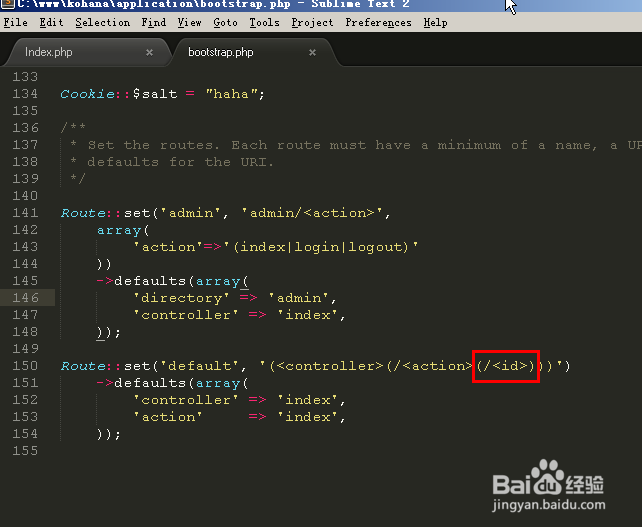 php kohana框架 通过url传变量(不是用get方式)