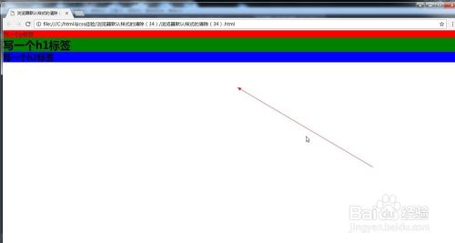 浏览器默认样式的清除(34)