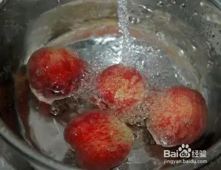 水蜜桃怎么洗