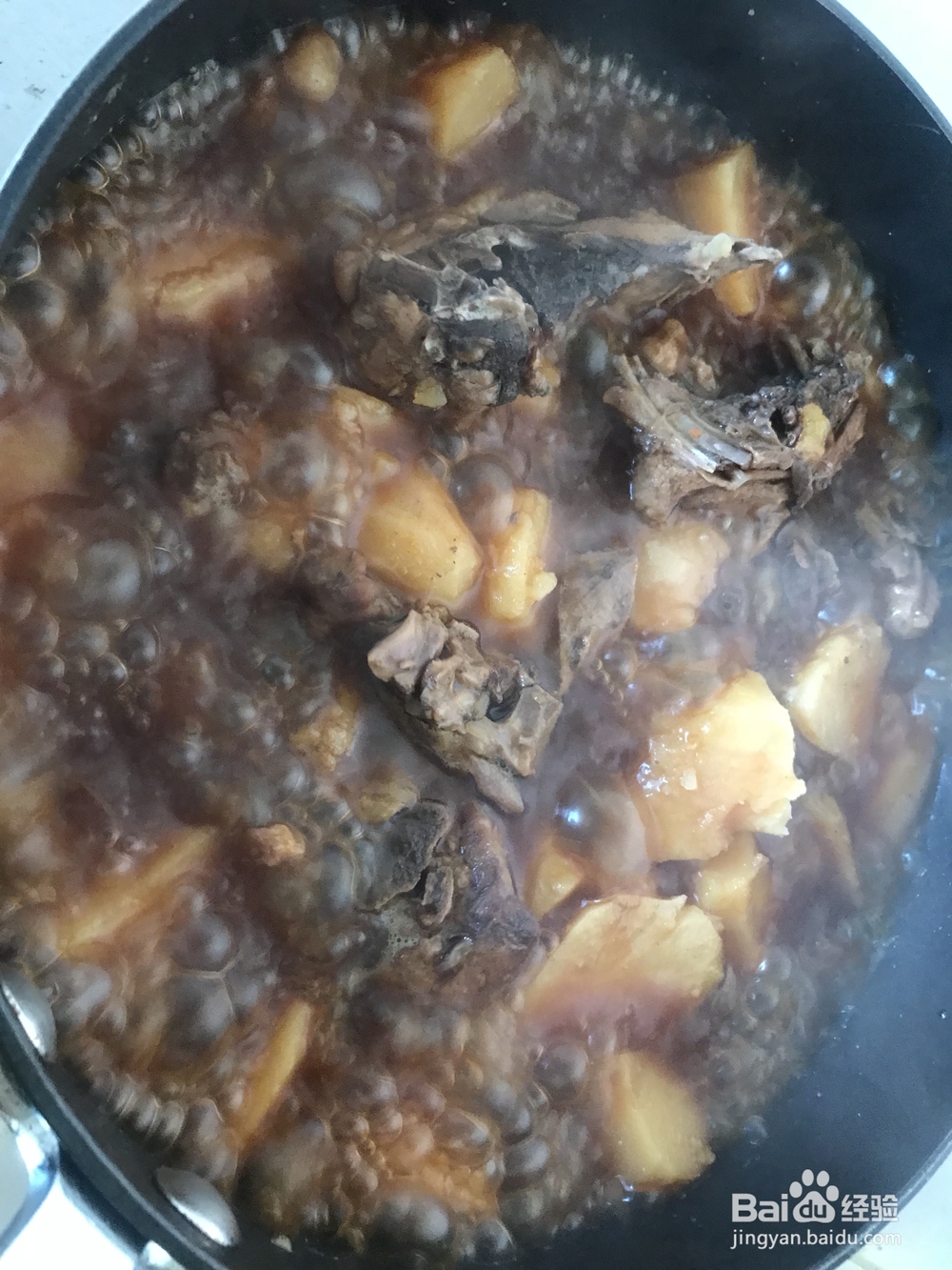 怎么做土豆炖大鹅?