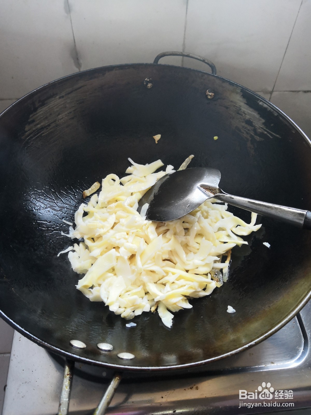 肉条炒笋子的做法