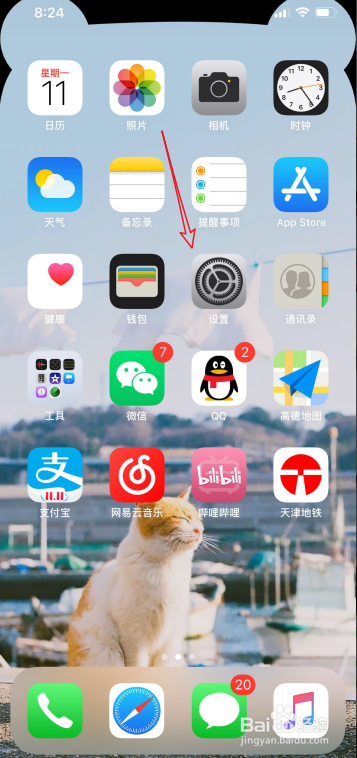 iPhone 11手机iOS 12怎么开启/关闭轻点唤醒屏幕